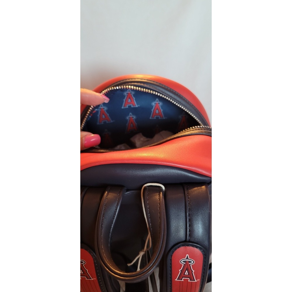 Loungefly MLB Los Angeles Angels Patches Mini Backpack - Picture 10 of 10